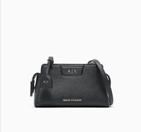 CROSSBODY MESSENGER BAG WITH OUTSIDE COATING